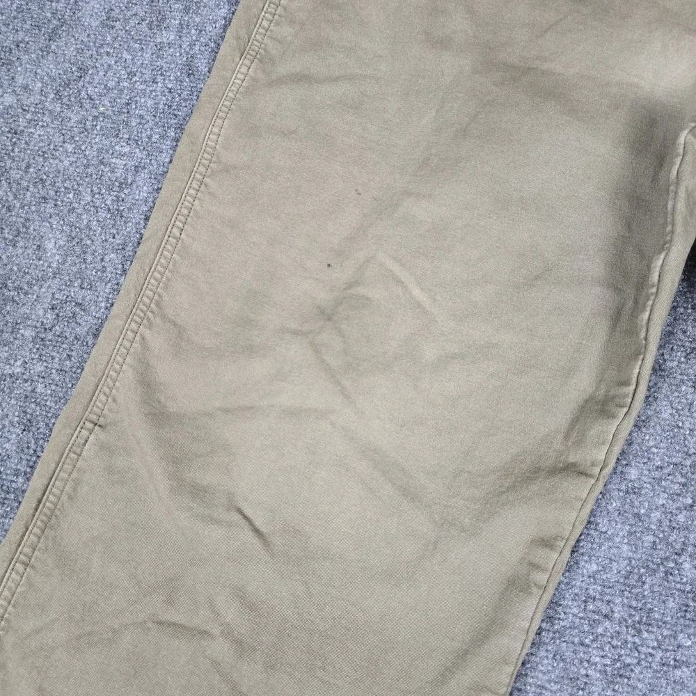 Smith's Workwear Pants Men's‎ 44x30 Stretch Fleece Lined Canvas 5 Pocket Brown